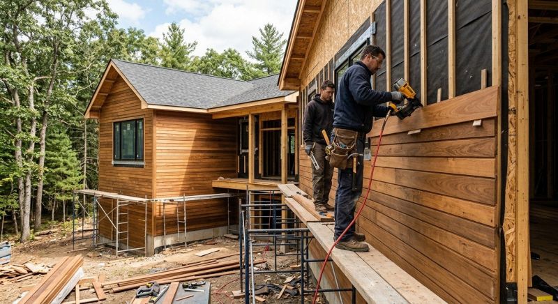 Barn Siding Installation in Greenland, NH