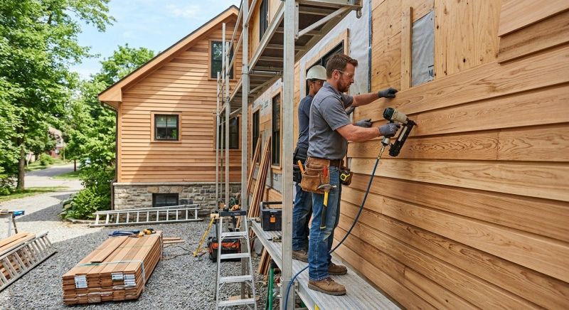 Barn Siding Installation in Hampton, NH