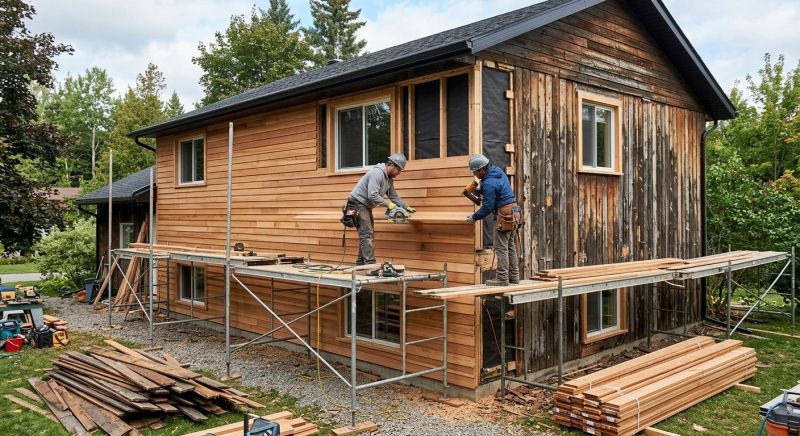 Barn Siding Installation in Lebanon, ME