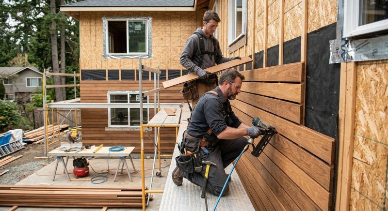 Barn Siding Installation in Sandown, NH