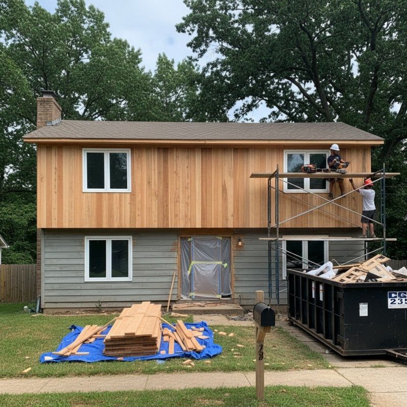 Barn Siding Replacement in Danville, NH