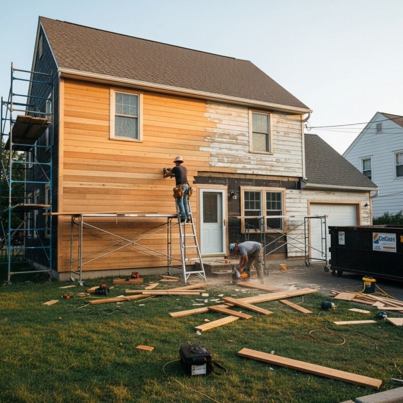 Barn Siding Replacement in Hampton, NH