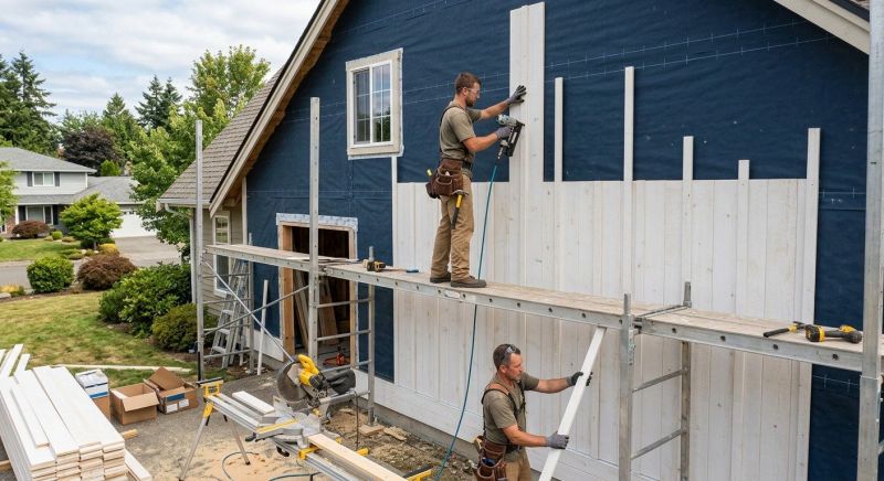 Batten Siding Installation in Epping, NH