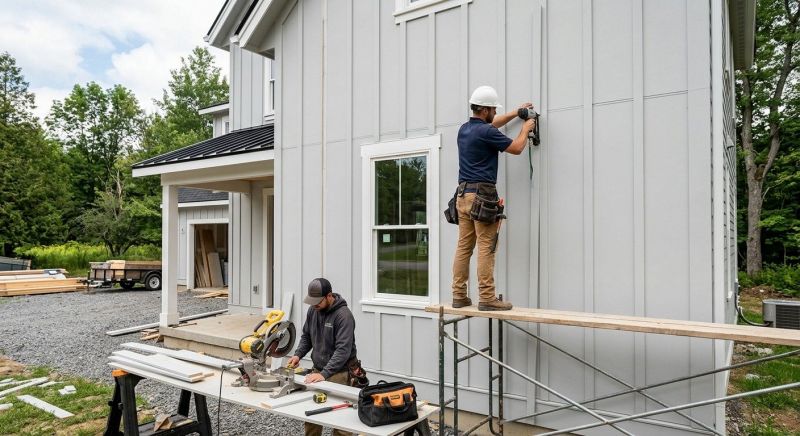 Batten Siding Installation in Kittery, ME