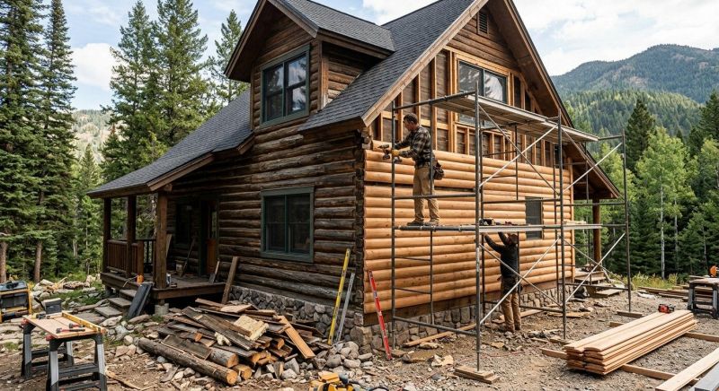 Cabin Siding Installation in Dover, NH