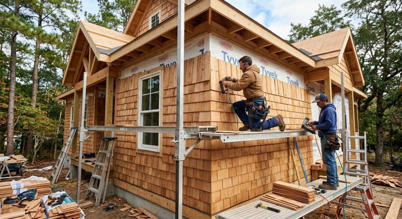 Cedar Siding Installation in Epping, NH