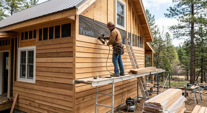 Cedar Siding Installation in Ogunquit, ME