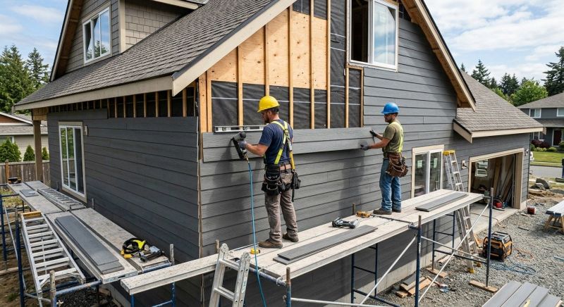 Cement Siding Installation in Eliot, ME