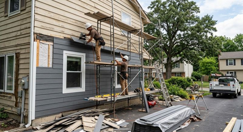 Cement Siding Installation in Dover, NH