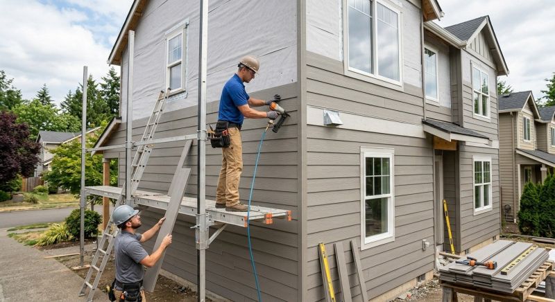 Cement Siding Installation in North Berwick, ME