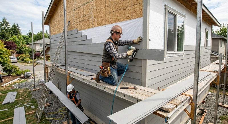 Cement Siding Installation in Sanford, ME
