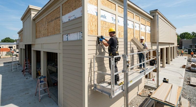 Commercial Siding Installation in Dover, NH