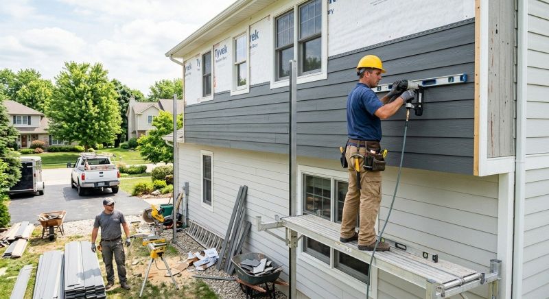 Commercial Siding Installation in Dover, NH