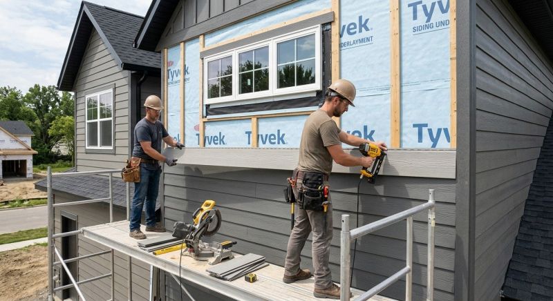 Composite Siding Installation in Epping, NH