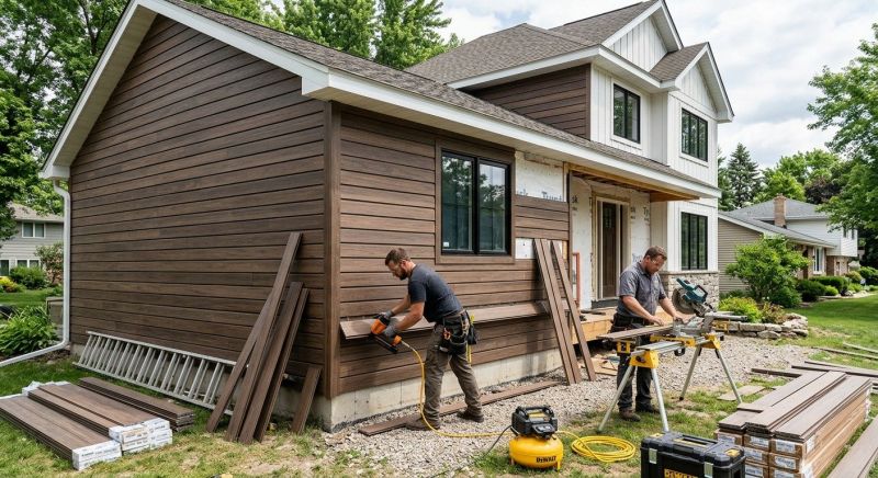 Composite Siding Installation in Kennebunk, ME