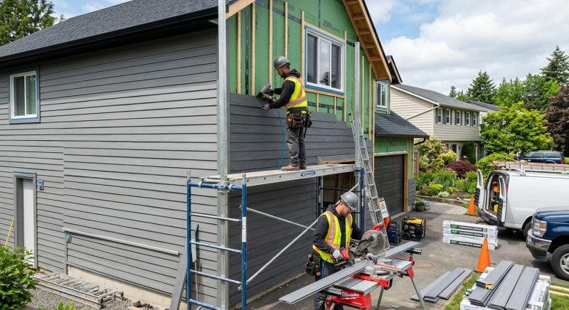 Composite Siding Installation in Stratham, NH