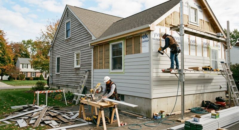 Engineered Siding Installation in Raymond, NH