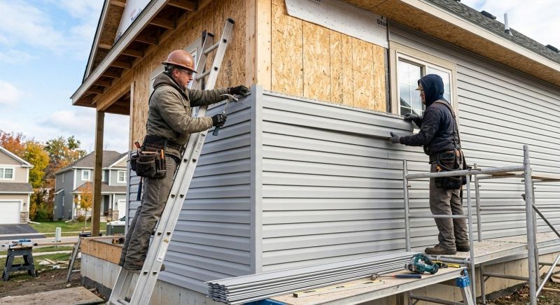Engineered Siding Installation in Rochester, NH