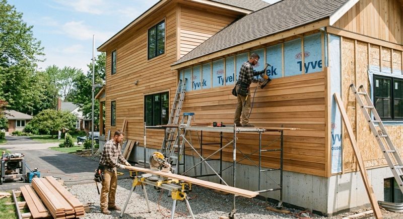 Engineered Siding Installation in Salisbury, MA
