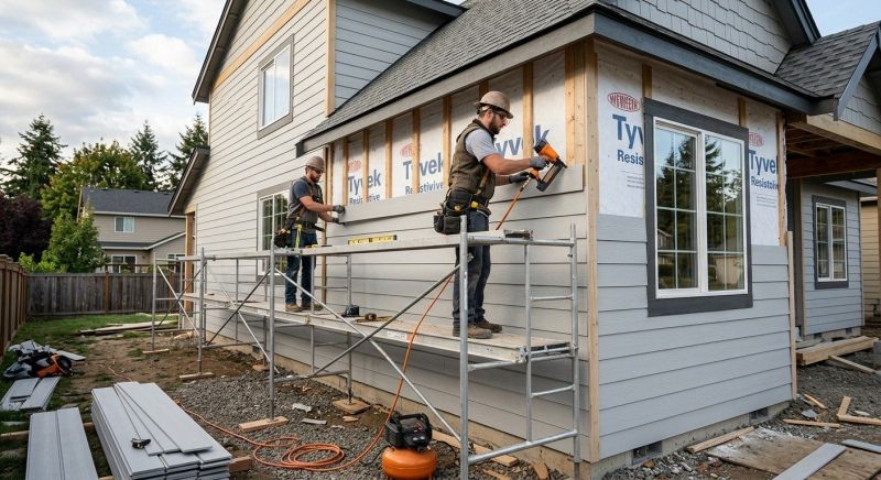Fiber Siding Installation in Kennebunk, ME