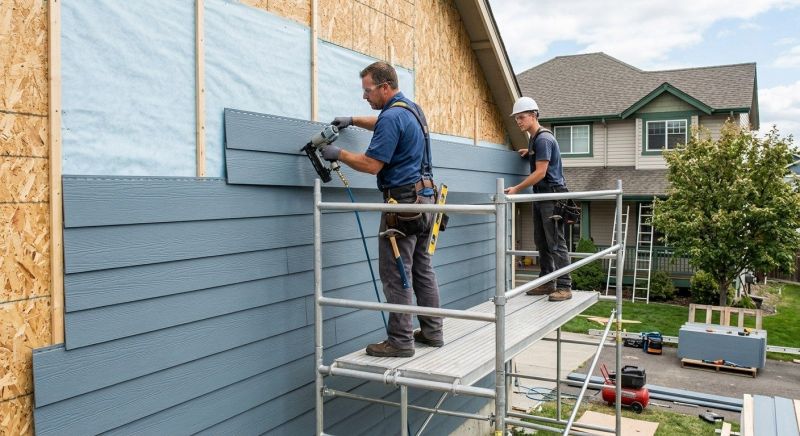 Fiber Siding Installation in Dover, NH