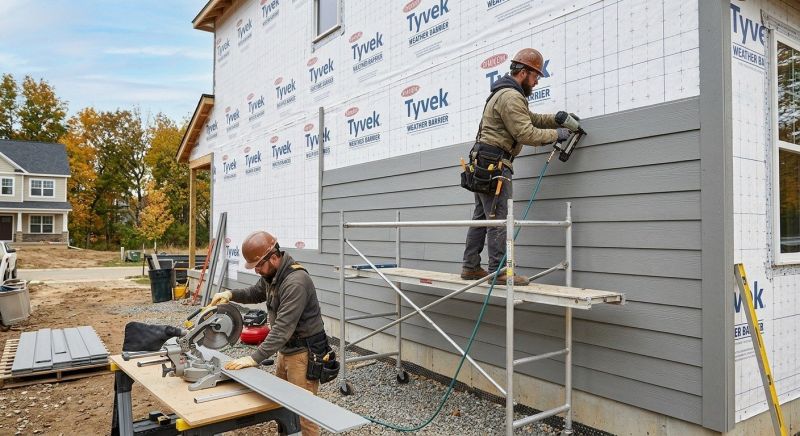Fiber Siding Installation in Rye, NH