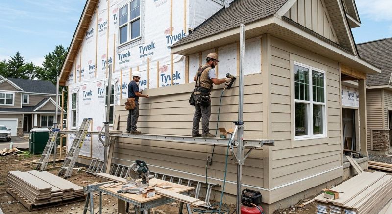 Fiberboard Siding Installation in Dover, NH