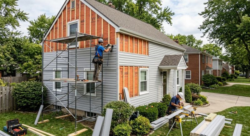 Horizontal Siding Installation in Dover, NH