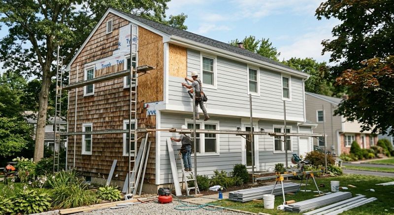 House Siding Installation in Barrington, NH