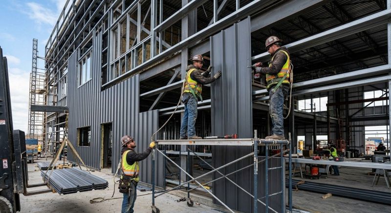 Metal Cladding Installation in Dover, NH