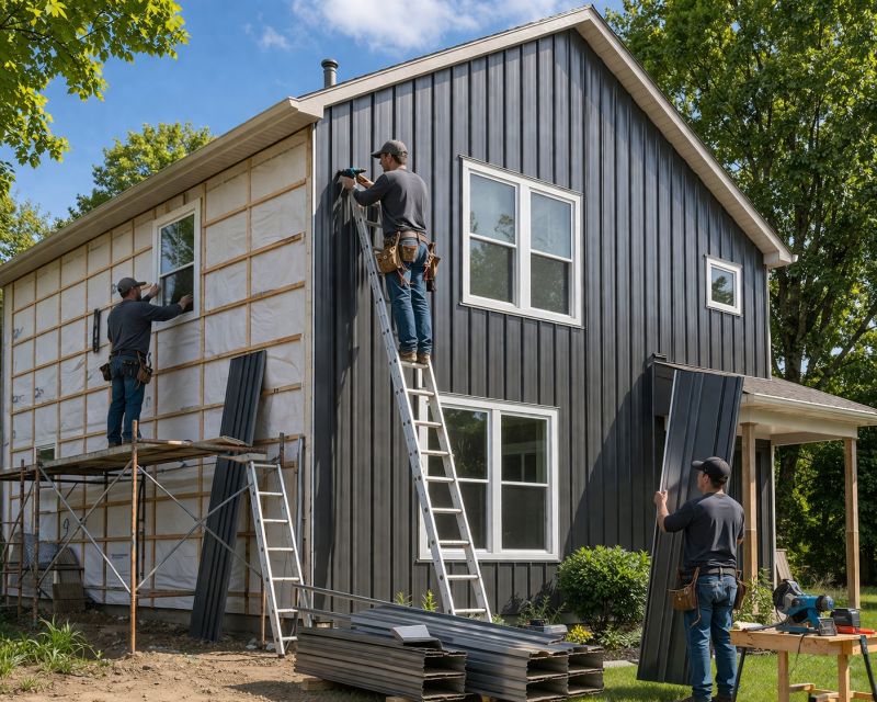 Metal Siding Installation in Cape Neddick, ME
