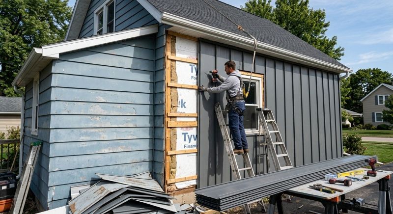 Metal Siding Installation in Newmarket, NH