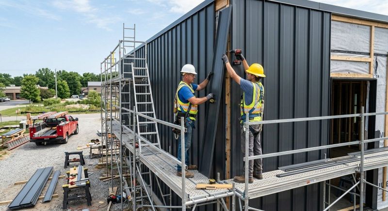 Metal Siding Installation in North Hampton, NH