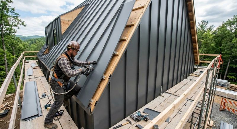Metal Siding Installation in Portsmouth, NH