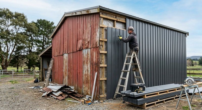 Metal Siding Replacement in Exeter, NH