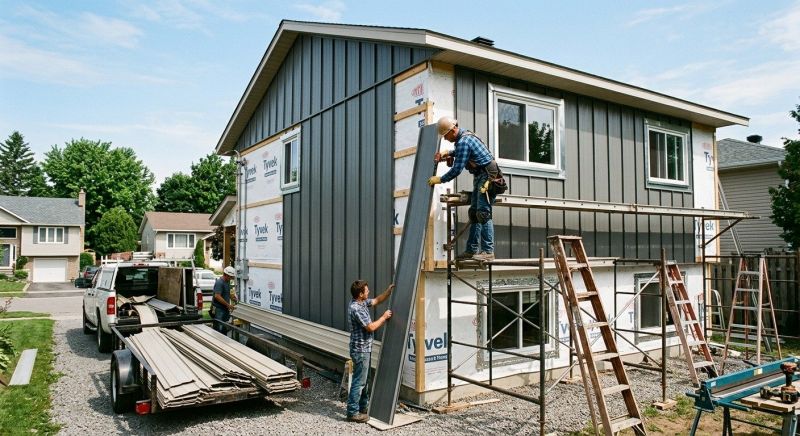 Metal Siding Replacement in Hampton, NH