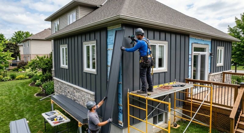 Metal Siding Replacement in Pittsfield, NH