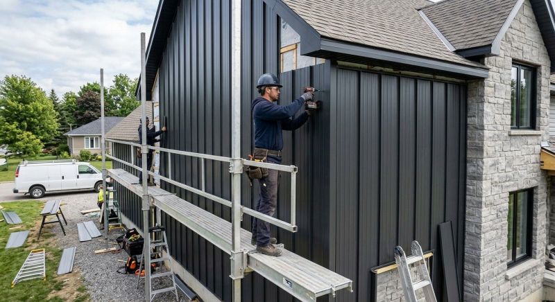 Metal Siding Replacement in Wells, ME