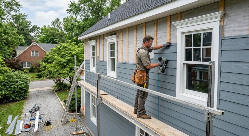 Polymer Siding Installation in Dover, NH