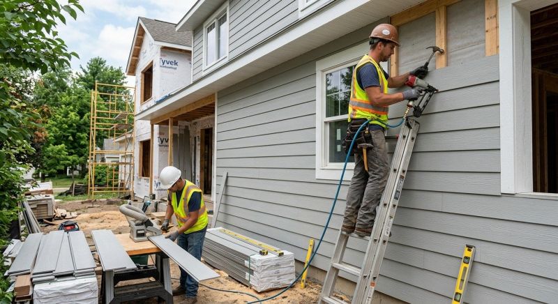 Polymer Siding Installation in Dover, NH