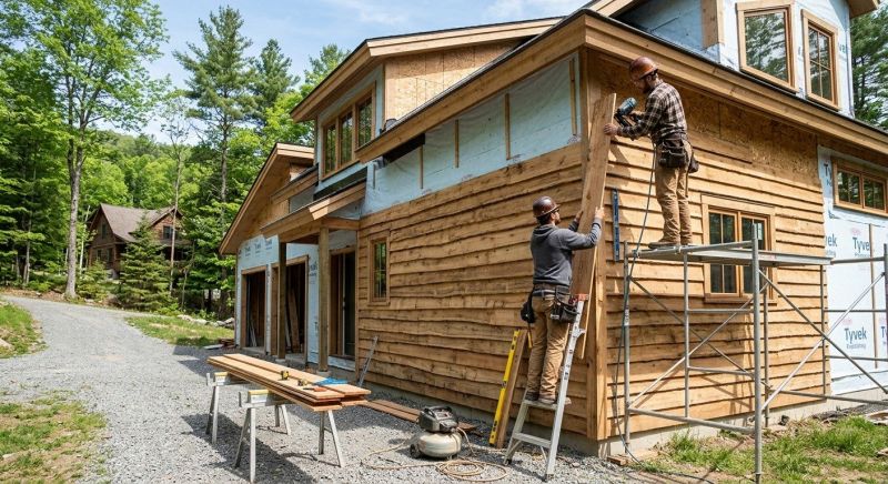 Rustic Siding Installation in Dover, NH