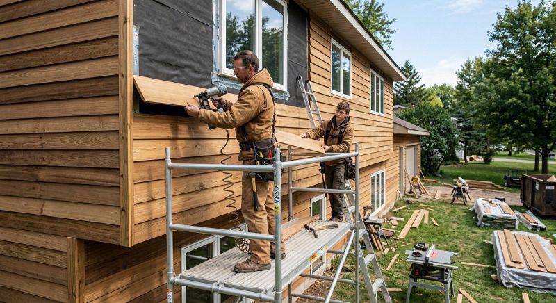 Rustic Siding Installation in Dover, NH