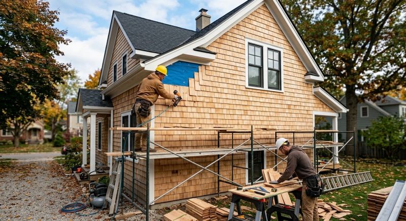 Shake Siding Installation in Epping, NH