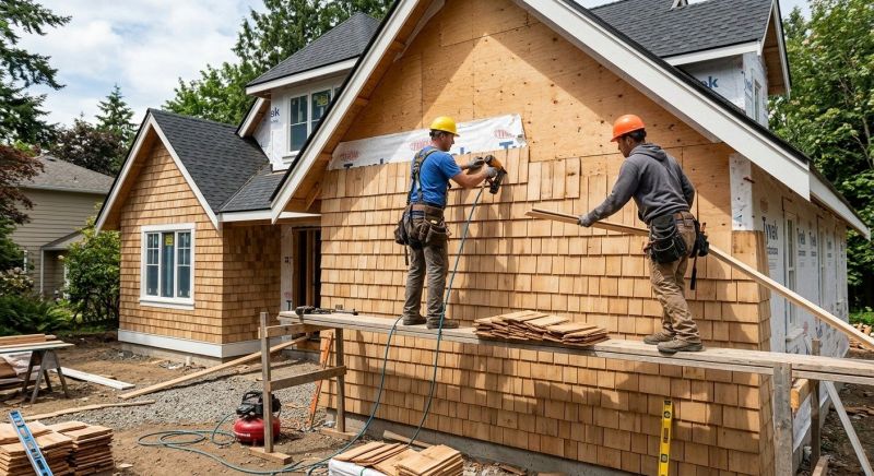 Shake Siding Installation in New Durham, NH
