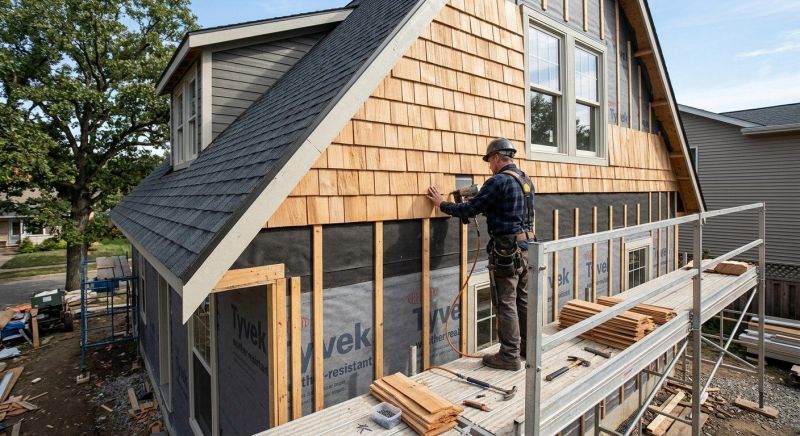 Shake Siding Installation in Newmarket, NH