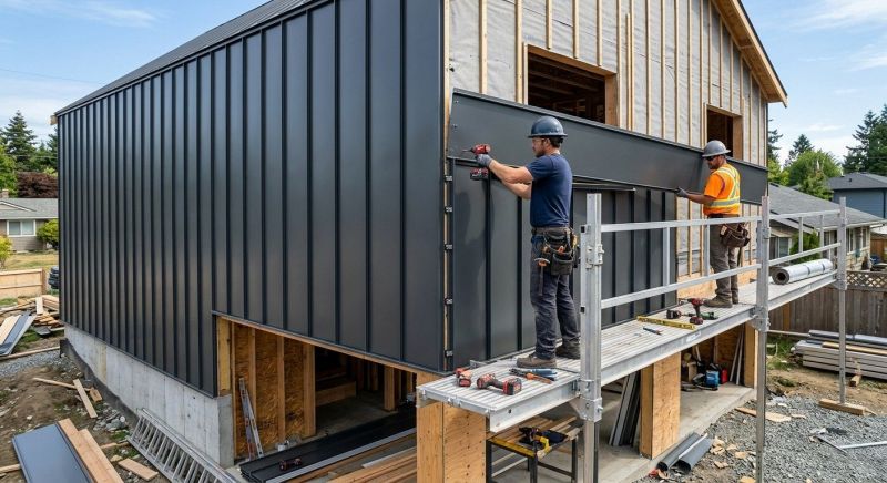 Sheet Metal Siding Replacement in Dover, NH