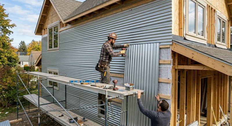 Tin Siding Installation in Dover, NH