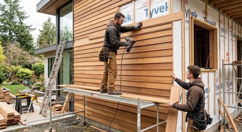 Wood Cladding Installation in Center Barnstead, NH