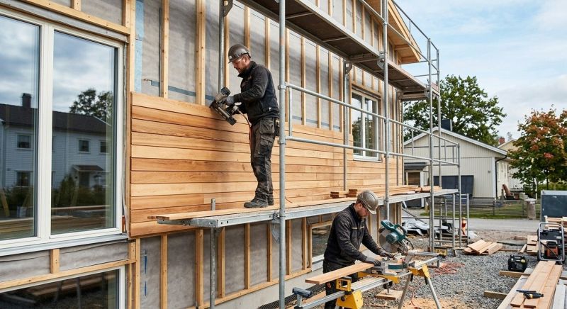 Wood Cladding Replacement in Dover, NH