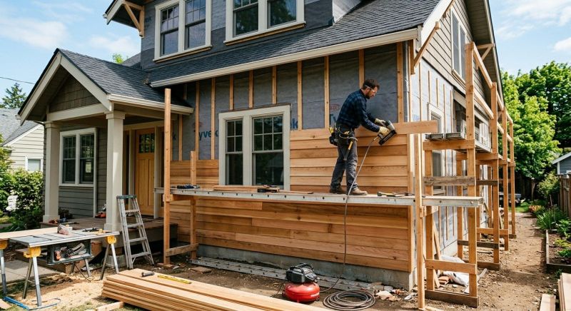 Wood Siding Installation in Danville, NH